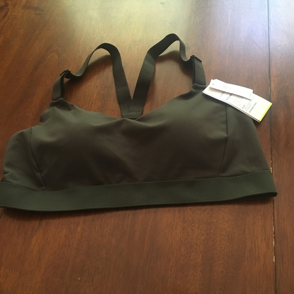 New powersoft go dry sports bra sz M Grey